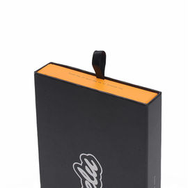 Spot UV Finish Sliding Drawer Box For Essential Oil Bottles / Paper Gift Packaging Box