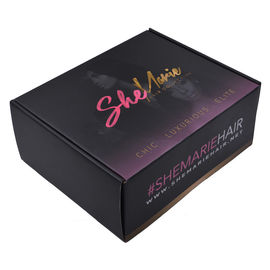 Custom Logo Corrugated Beauty Subscription Box For Hair Extensions Packaging​