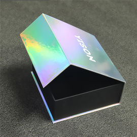 Luxury Hologram Printing Gift Boxes / Custom Holographic Packaging Box