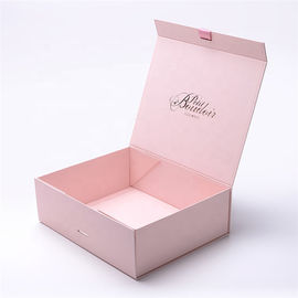 Custom Big Storage Magnetic Closure Cardboard Foldable Gift Box