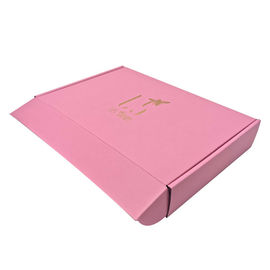 Custom Corrugated Packaging Box / Matt Pink Shipping Subscription Box