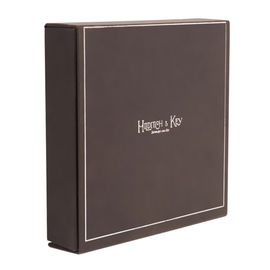 Luxury Black Flip Top Hijab Gift Box Packaging With Custom Logo