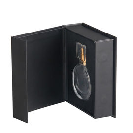 Custom Black Magnetic Closure Packaging Box For Perfume Packing