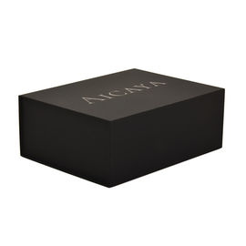 Custom Logo Printing Matt Black Cardboard Swimwear Packaging Box