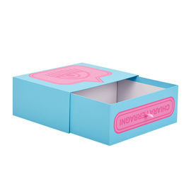 Custom Made Printing Cardboard Paper Large Sliding Pull Out Shoe Boxes