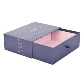Custom Logo Printed Paper Gift Packaging Sliding Drawer Box For Clothing/Jewelry/Cosmetic