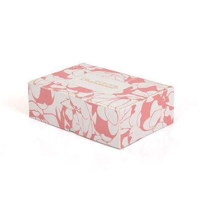 Cheap Custom Printed Pink Empty Premade Bridesmaid Gift Box For Wedding Packaging