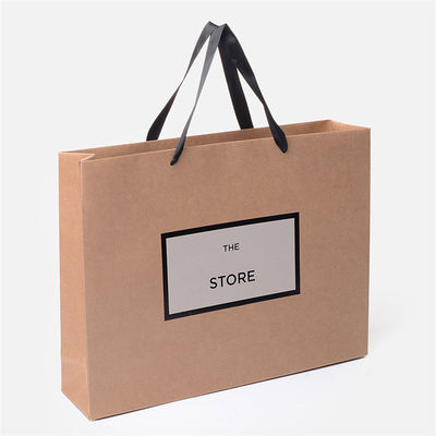 China Wholesale Custom Luxury Designed Paper Kraft Bags With Logo