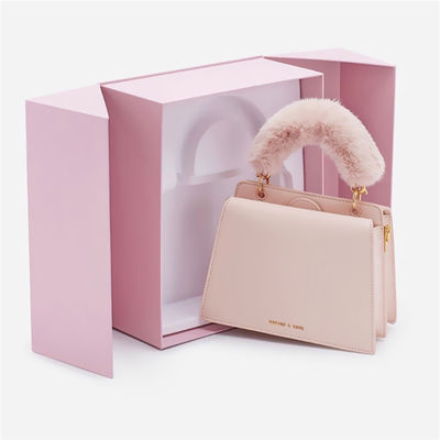 China Custom Magnetic Personalised Paper Gift Box For Handbag Packaging
