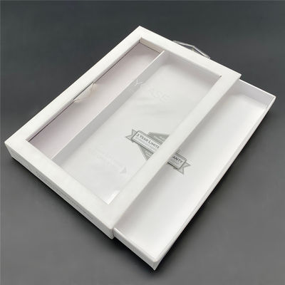 Luxury White Packaging Box For Phone Case With Handle