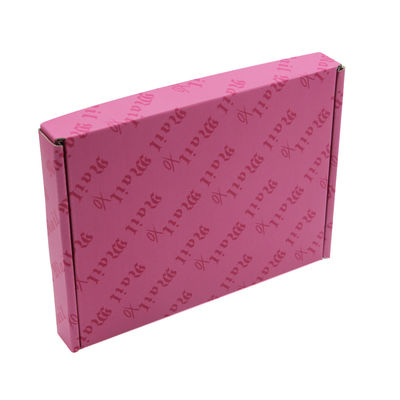 Custom Logo Printing Corrugated Cardboard Red Small Thin Holographic Mailer Box Packaging Holographic Foil Packing Box