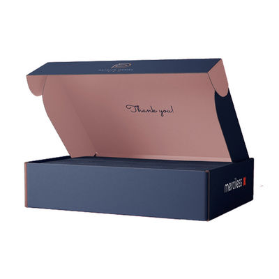 Personalised Tuck Top Corrugated Cardboard Paper Boxes Custom Mailing Subscription Mailer Packaging Box With Logo