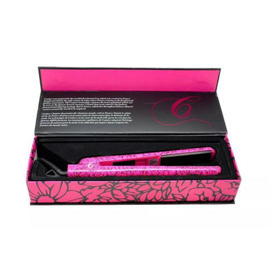 Customized Printing Hair Straighteners Curling Flat Iron Packaging Box With Magnetic Flip