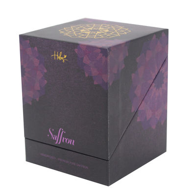 Custom Logo Printed Safran Sargol Zaffron Saffron Packaging Boxes