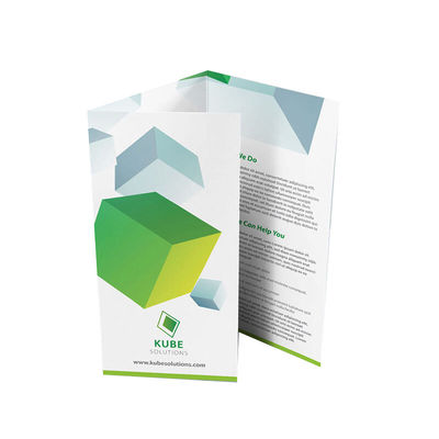 Custom Printed Catalogue Booklet Brochure Folded Leaflet Printing