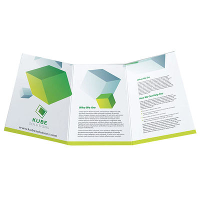 Custom Printed Catalogue Booklet Brochure Folded Leaflet Printing