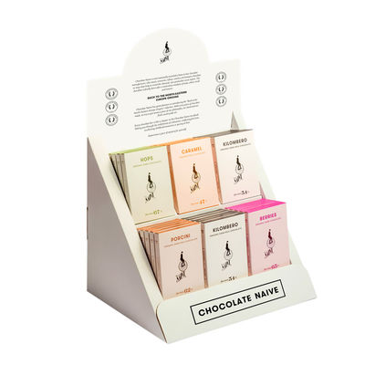 Custom Printed Cardboard Retail Cosmetic Essential Oil Display Box