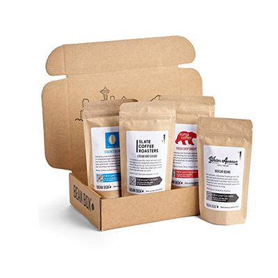 Custom Printed Free Design Beauty Subscription Drip Coffee Beans Packaging Box