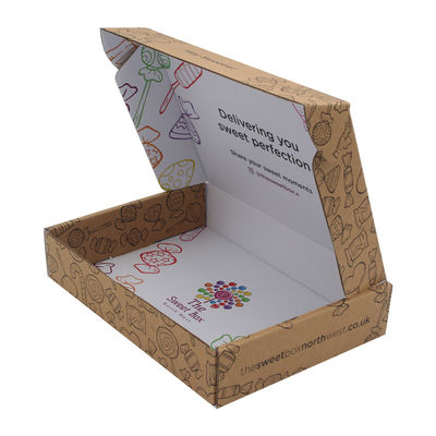 Customised Printing Corrugated Cardboard Packaging Gift Sweet Box