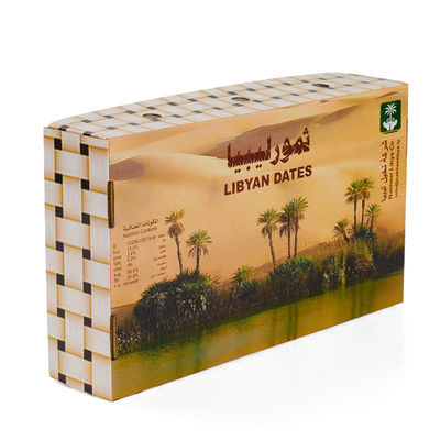 Custom Printed Paper Date Packing Boxes For Ramadan