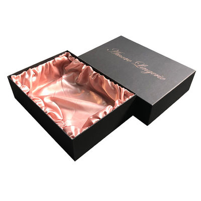 Custom Paper Printed Luxury Clothes Lingerie Hijab scarf packaging box For Abaya