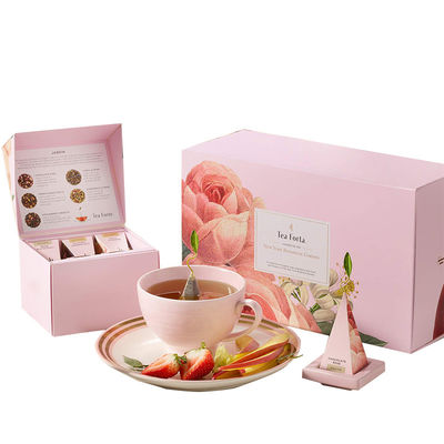Custom Logo Printing Paper Empty Fancy Coffee Tea Cup Set Gift Packaging Box For Tea Sets