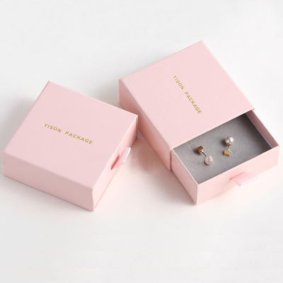 Custom Printed Personalized Luxury Pink Braclet Jewlery Jwellery Packaging Box