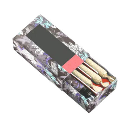 Custom Logo Printed Paper Drawer Slide Preroll Pre Roll Packaging Box