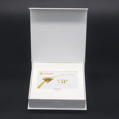 Custom Logo Printing Paper Slim VIP Gift Card Boxes Credit Card Holder Packaging Box For Card