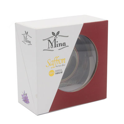 Custom Logo Printed Blank Zafran Saffron Jar Bottle Packing Packages Box