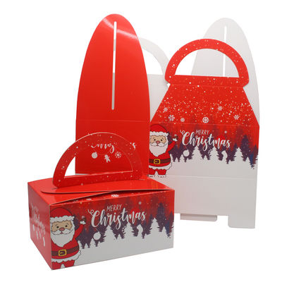 Custom Logo Printed Paper Christmas Artisan Confectionery Candy Favour Gift Packaging Boxes