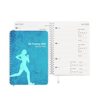 Custom Printing Hardcover Fitness Journal And Planner For Workouts