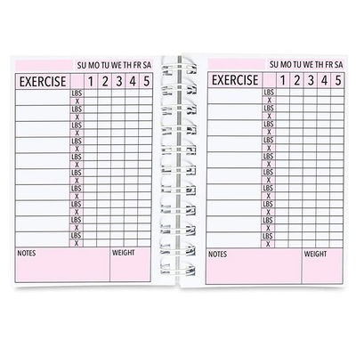 Custom Printing Hardcover Fitness Journal And Planner For Workouts