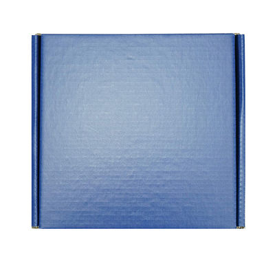 Custom Logo Printing Corrugated Navy Blue Gift Packaging Shipping Box