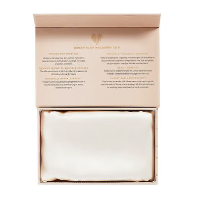 Custom Printing Paper Empty Silk Pillowcase Gift Packaging Box For Pillowcase