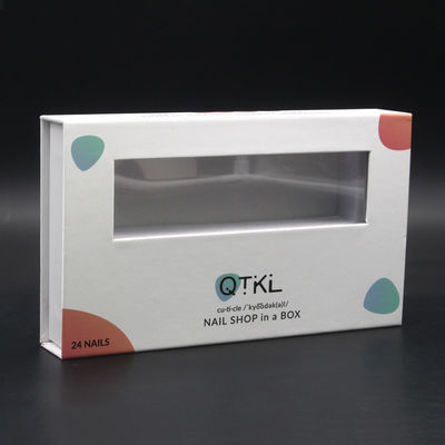 Custom Printing Product Box For Press On Nails Retail Empty Fake False Press On Nail Packaging Box