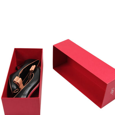 Custom Logo Printed Sneaker Heels Sandal Shoe Box Packaging For Heels