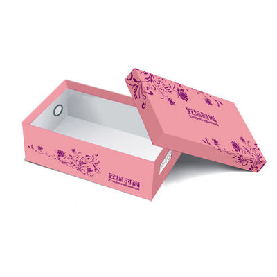 Custom Logo Printed Sneaker Heels Sandal Shoe Box Packaging For Heels