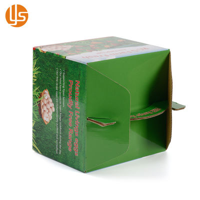 Custom Logo Printed Eggs Packaging Boxes Carton Tray For Egg Packing Box