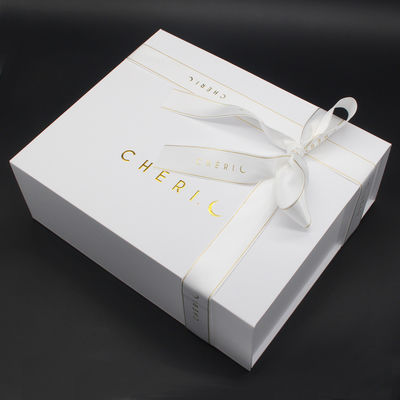 Printed Paper Luxury Wedding Gown Dress Packaging Gift Box