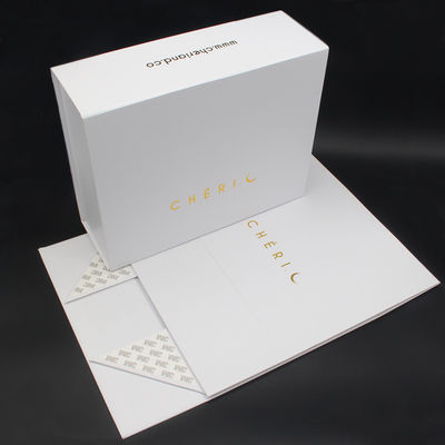 Printed Paper Luxury Wedding Gown Dress Packaging Gift Box