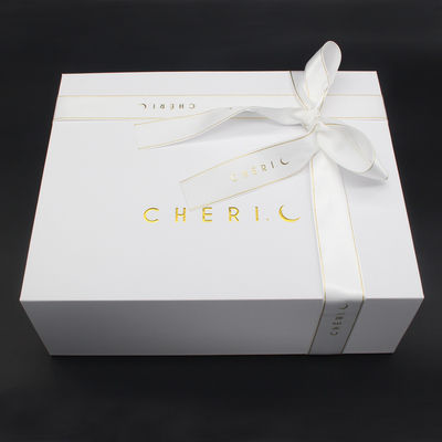 Printed Paper Luxury Wedding Gown Dress Packaging Gift Box