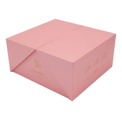 Custom Printed Paper Wholesale Gold Double Door Layer Packaging Gift Box