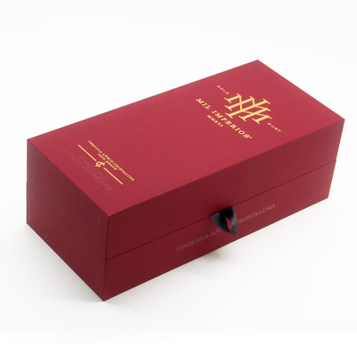 Custom Logo Printed Magnum Alcohol Wine Bottle Packaging Gift Boxes For Wine