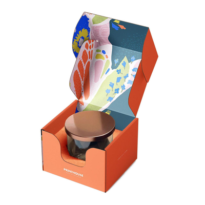 Custom Scent Candle Gift Boxes Packaging Luxury Packing Candle Packaging Box For Candle Jar