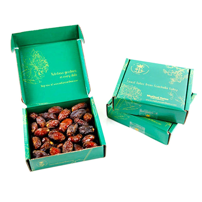 Custom Printed Ramadan Date Packing Boxes Empty Dates Gift Box For Ramadan