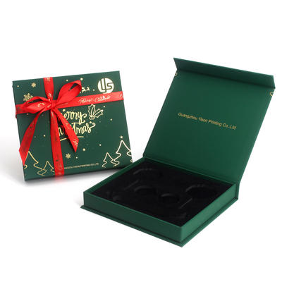 Custom Cardboard Eid Mubarak Gift Box Decoration Christmas Gift Box Magnetic Closure