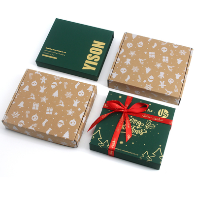 Custom Cardboard Eid Mubarak Gift Box Decoration Christmas Gift Box Magnetic Closure