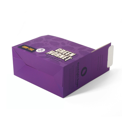 Promotional Shelf Ready Packaging Tear Away Folding Cardboard Counter Display Box