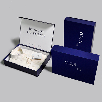 Custom Size Printed Paper Box Fit T Shirt Luxury T shirt Packaging Gift Boxes